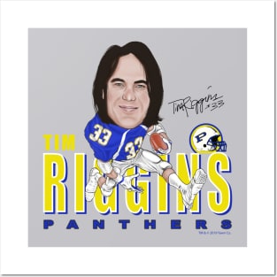 Tim Riggins - 90s NFL Throwback Shirt Posters and Art